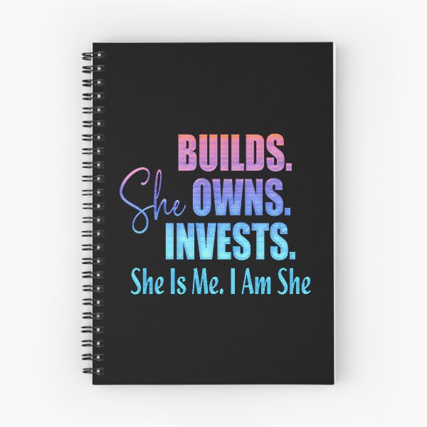Item preview, She Builds Owns Invests designed and sold by creativerooney.
