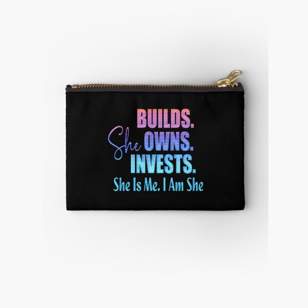 Item preview, She Builds Owns Invests designed and sold by creativerooney.
