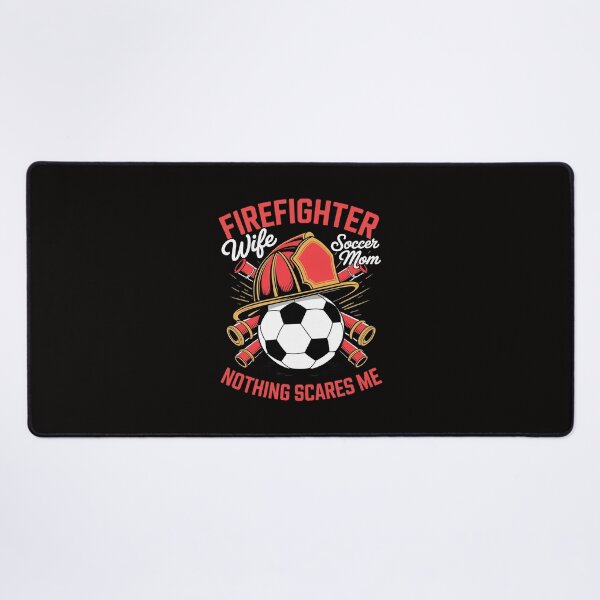 Item preview, Firefighter Wife Shirt Firefighter Wife Gift Firefighter Funny Soccer Mom designed and sold by TewonLake.