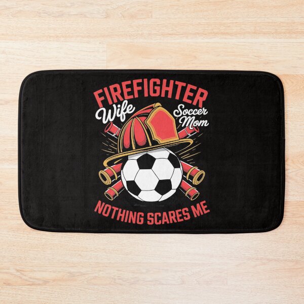Item preview, Firefighter Wife Shirt Firefighter Wife Gift Firefighter Funny Soccer Mom designed and sold by TewonLake.