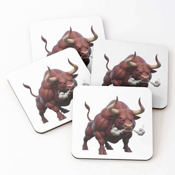 Item preview, Angry Red Bull designed and sold by GenzShoppingHub.