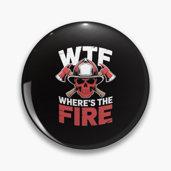 Item preview, Firefighter Gift Where's the Fire Fireman designed and sold by TewonLake.