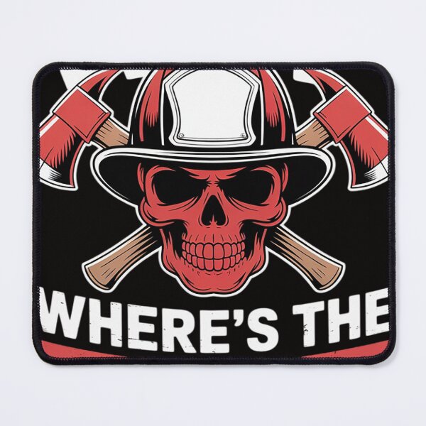 Item preview, Firefighter Gift Where's the Fire Fireman designed and sold by TewonLake.