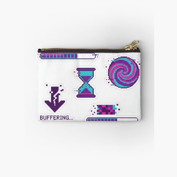 Item preview, Pixel Art Loading, Buffering, and Glitch Progress Icons Set designed and sold by MyEz Style.
