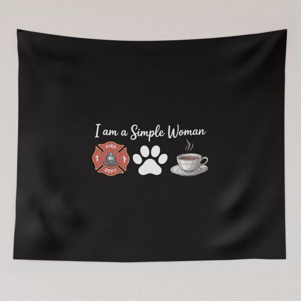 Item preview, Firefighter Coffee Dog designed and sold by TewonLake.