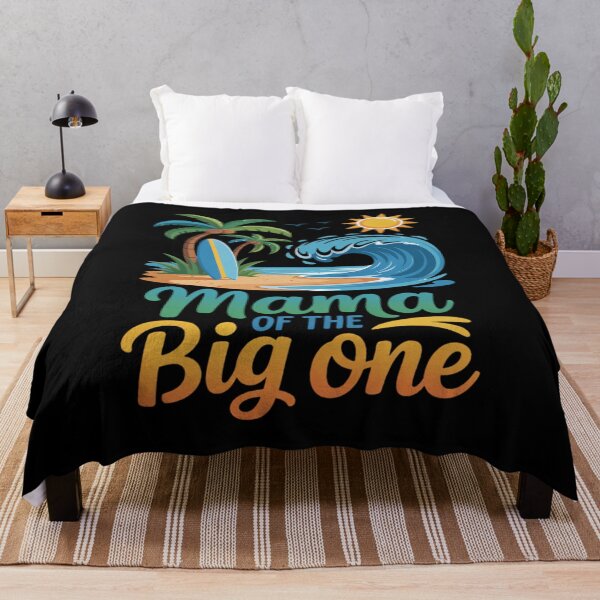 Artikelvorschau, Mama von The Big One Wave Surf Erster Geburtstag Familien-Partnerlook entworfen und verkauft von SnackPAC.