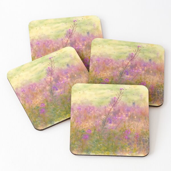 Item preview, Watercolor Wildflower Field – Dreamy Spring Meadow Art  designed and sold by M.ALK.Watercolor.