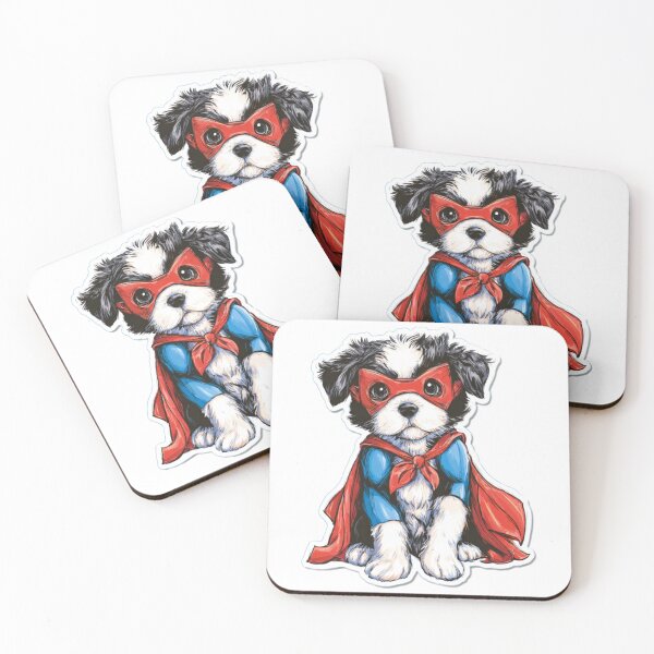 Item preview, Best puppy super hero 4 designed and sold by SmileshareShop.
