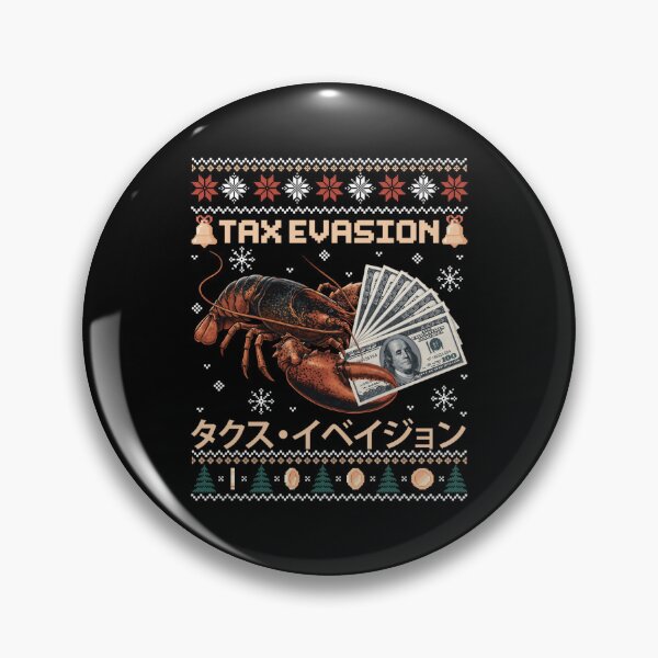 Item preview, Tax Evasion Lobster Funny Sarcasm Meme Ugly Xmas designed and sold by Tae-bois.