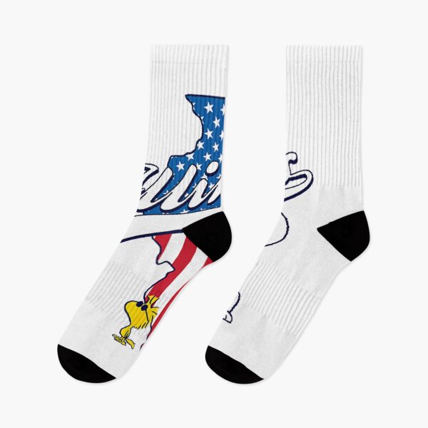 Item preview, Peanuts Vintage Cool Style Illinois USA Flag Design designed and sold by Teresa Kamden.