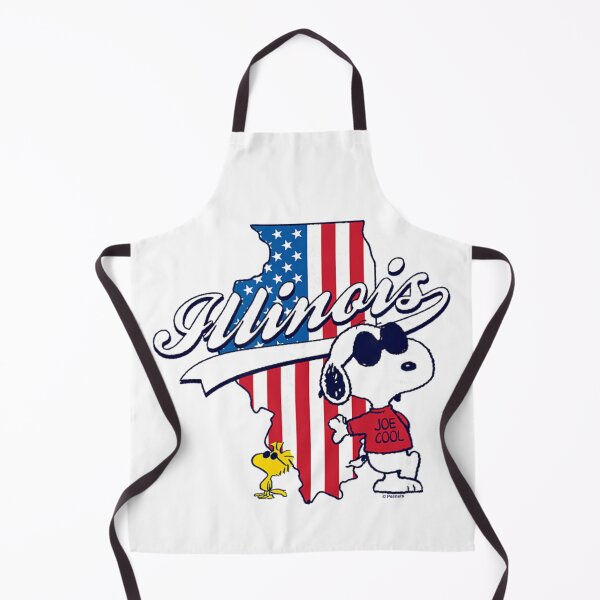 Item preview, Peanuts Vintage Cool Style Illinois USA Flag Design designed and sold by Teresa Kamden.