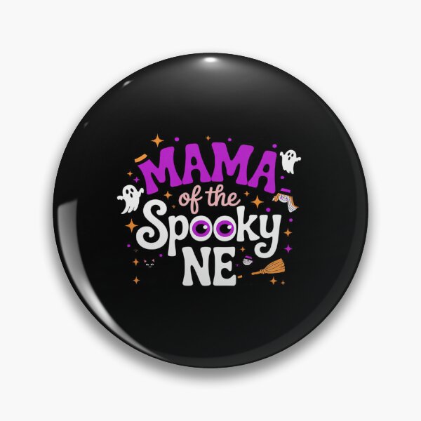 Item preview, Mama of The Spooky One Halloween Ghost 1st Birthday Girl designed and sold by SnackPAC.