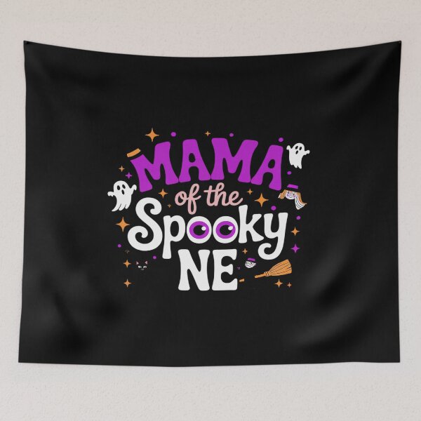 Item preview, Mama of The Spooky One Halloween Ghost 1st Birthday Girl designed and sold by SnackPAC.