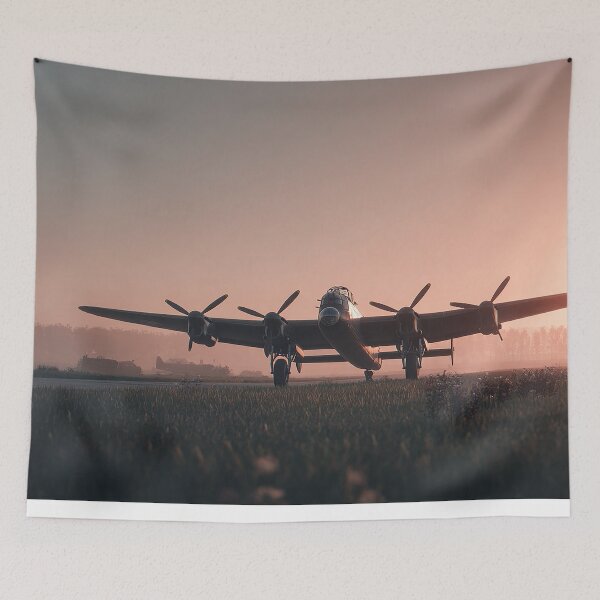 Item preview, Early Morning Airfield In Quiet Dawn with Early Sunshine designed and sold by Skyframe Aviation.
