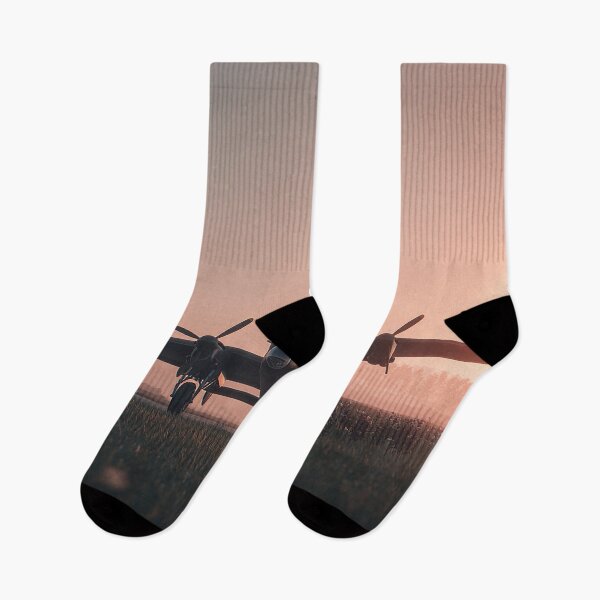 Item preview, Early Morning Airfield In Quiet Dawn with Early Sunshine designed and sold by Skyframe Aviation.