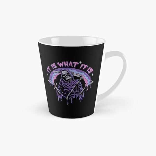 Item preview, Death ~ It Is What It Is ~ Pastel Goth Grim Reaper Drip designed and sold by BeverlyLegros.