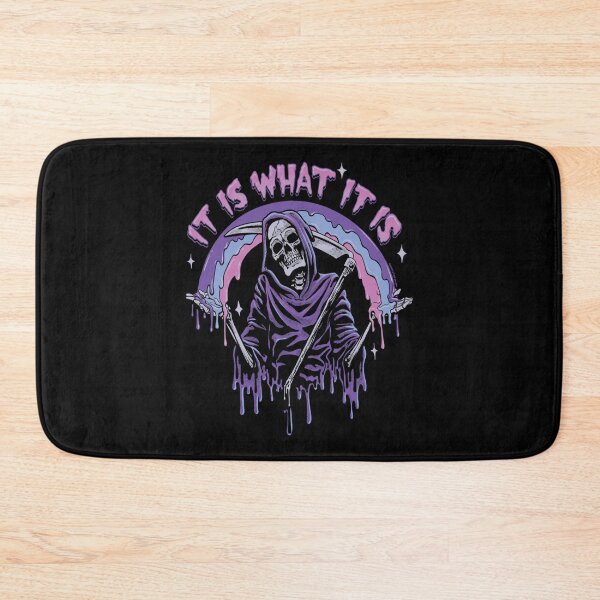 Item preview, Death ~ It Is What It Is ~ Pastel Goth Grim Reaper Drip designed and sold by BeverlyLegros.