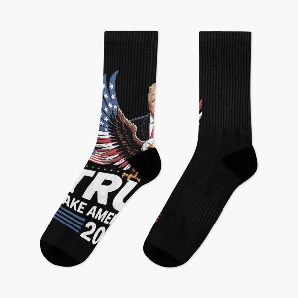 Item preview, Trump Take America Back 2024 Eagle US Flag  designed and sold by InspiredFoul.