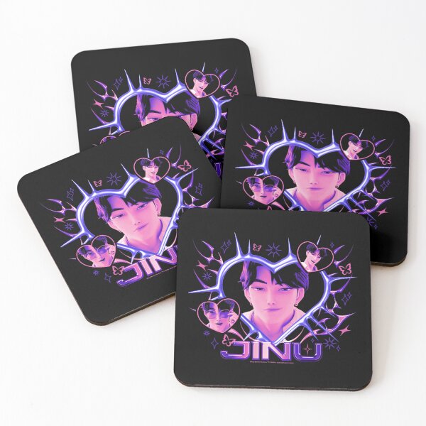 Item preview, Kpop Demon Hunters Jinu Y2k Heart Shape Portrait  designed and sold by Teresa Kamden.