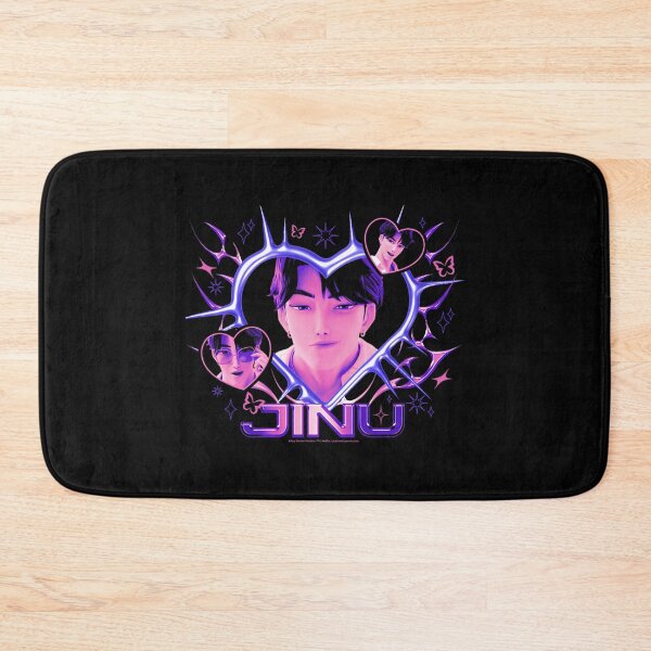 Item preview, Kpop Demon Hunters Jinu Y2k Heart Shape Portrait  designed and sold by Teresa Kamden.