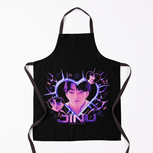 Item preview, Kpop Demon Hunters Jinu Y2k Heart Shape Portrait  designed and sold by Teresa Kamden.