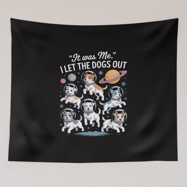 Item preview, Dogs in Space designed and sold by TewonLake.