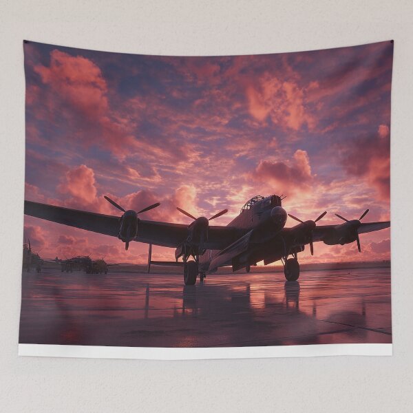 Item preview, WW2 Bomber Base During First Light in Lincolnshire designed and sold by Skyframe Aviation.