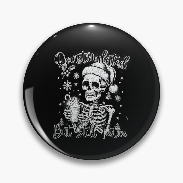 Artikelvorschau, Vintage Überstimulierte Mama Skelett Weihnachtsmann entworfen und verkauft von Stellacunningha.