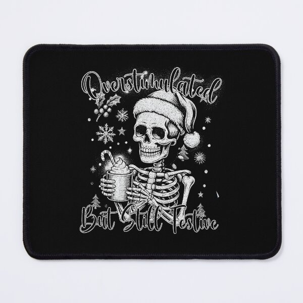 Item preview, Vintage Overstimulated Mama Skeleton Santa designed and sold by Stellacunningha.