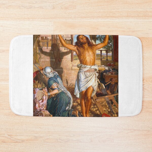 Item preview, The Shadow of Death – William Holman Hunt Pre-Raphaelite Biblical Masterpiece (1870–73) designed and sold by Art Outlaws.