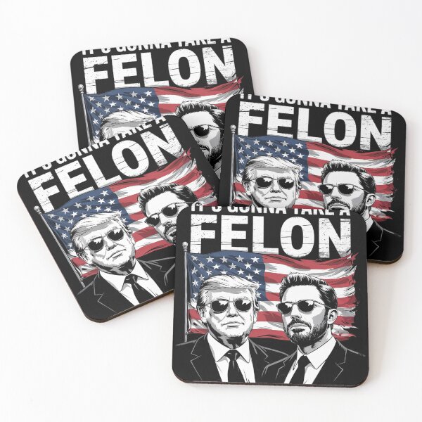 Item preview, Trump Vance It's Gonna Take A Felon And A Hillbilly To Fix  designed and sold by InspiredFoul.