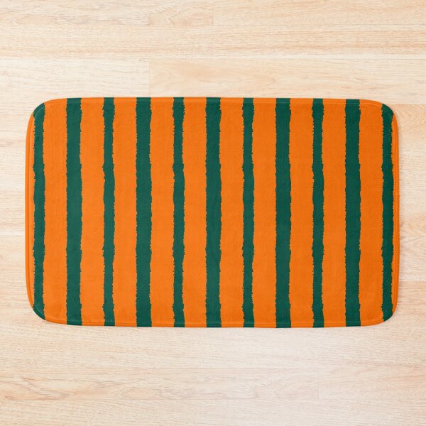 Item preview, Bold Orange and Green Rough-Edge Stripe Seamless Pattern designed and sold by UniqueDesign751.