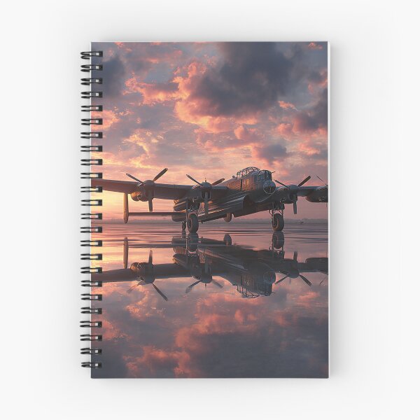 Item preview, Lincolnshire Dawn Airfield In Morning Light in Wartime Atmosphere designed and sold by Skyframe Aviation.