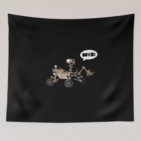 Item preview, Mars Rover Meme Curiosity Science Pun Space Nerd 1 designed and sold by LittleDame.