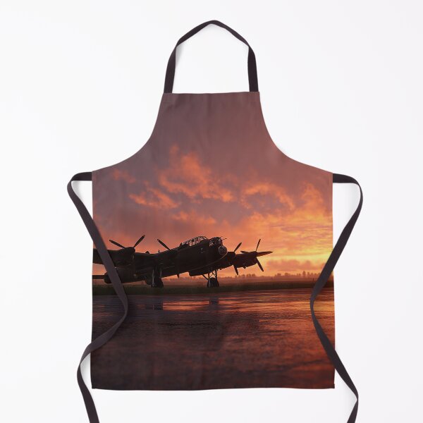Item preview, WW2 Bomber Base Under Soft Sunrise under Clear Skies designed and sold by Skyframe Aviation.