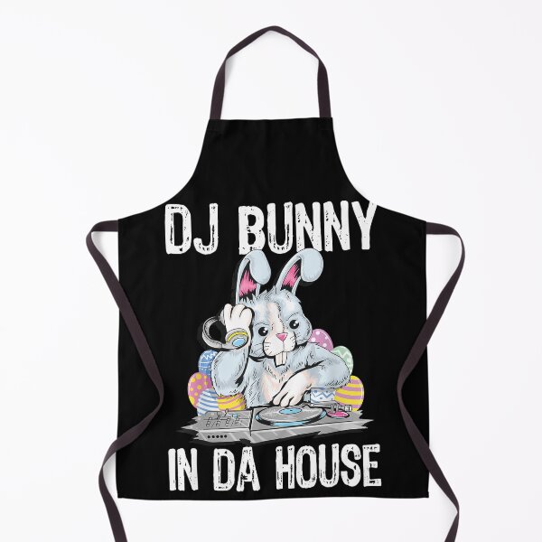 Item preview, DJ Bunny In Da House Rabbit Funny Easter designed and sold by BeverlyLegros.