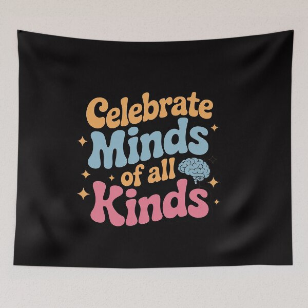 Item preview, Comfort Celebrate Minds Of All Kinds designed and sold by ConceptThena.