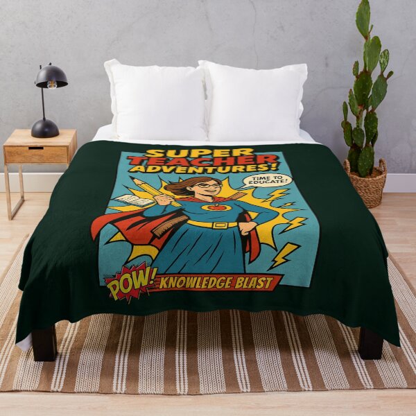 Item preview, Super Teacher Comic Hero – Knowledge Power  designed and sold by SidTastic .