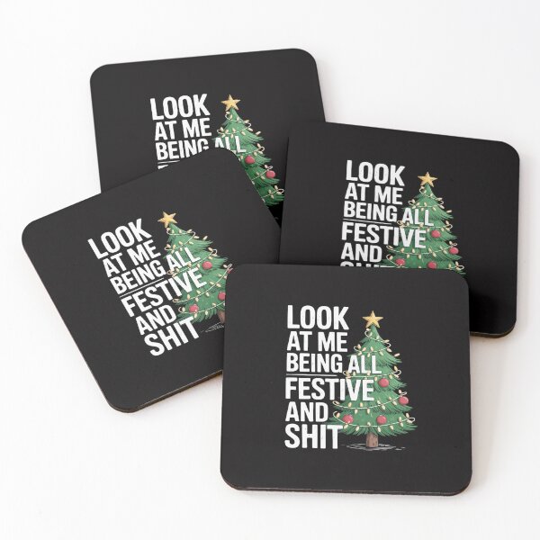 Item preview, Christmas Tree Look At Me Being All Festive And Shit designed and sold by ConceptThena.
