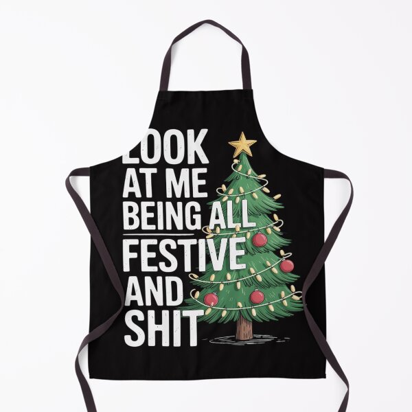 Item preview, Christmas Tree Look At Me Being All Festive And Shit designed and sold by ConceptThena.