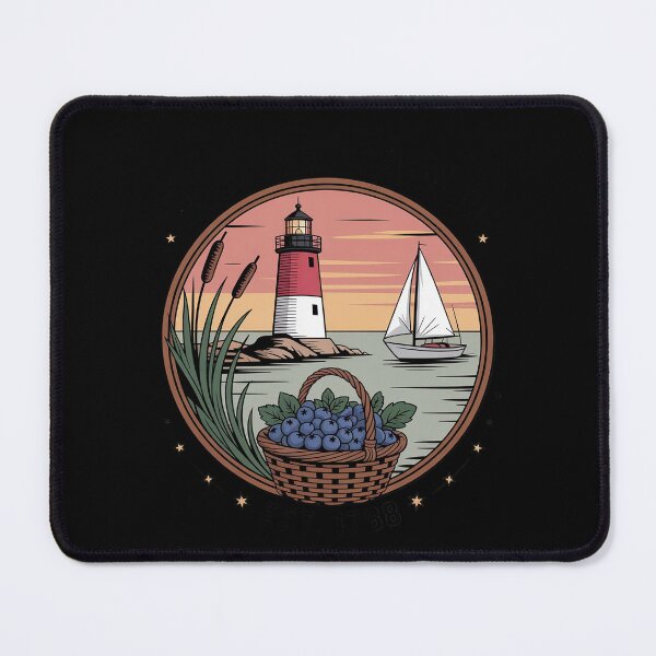 Item preview, Maryland State 1788 Sailboat Lighthouse Bay designed and sold by LittleDame.