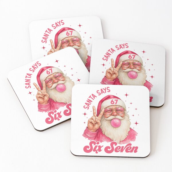 Item preview, 67 Funny Meme Merry Xmas Santa Says Six Seven Christmas  designed and sold by markelhovardt.