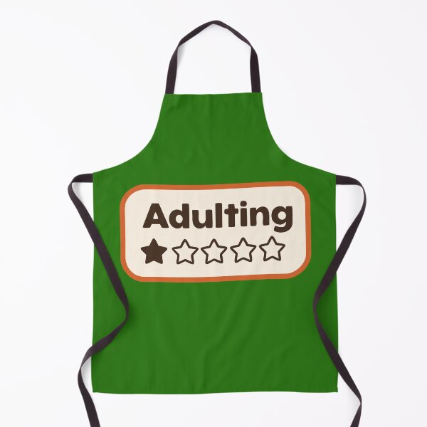 Item preview, Adulting One-Star Rating Funny Minimalist designed and sold by Minimum-Rage.