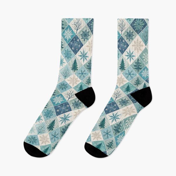 Item preview, Chic checkered pattern for winter designed and sold by Merrylands Artshop.