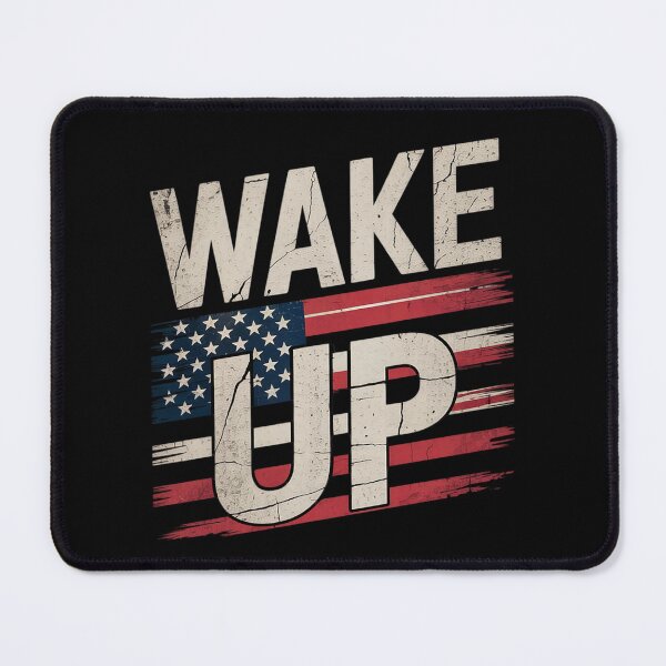 Item preview, Wake Up America 2024 election Harris vs trump designed and sold by InspiredFoul.