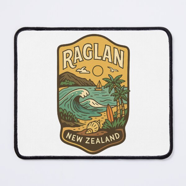 Item preview, Raglan Surf Beach and West Coast Landscape New Zealand designed and sold by Places On Earth.