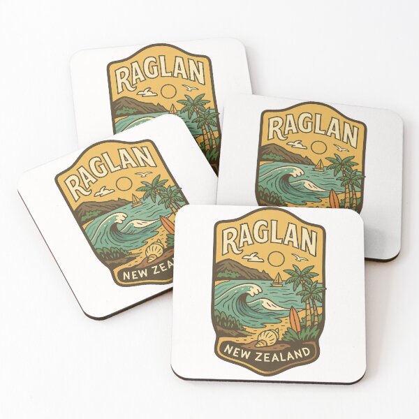 Item preview, Raglan Surf Beach and West Coast Landscape New Zealand designed and sold by Places On Earth.
