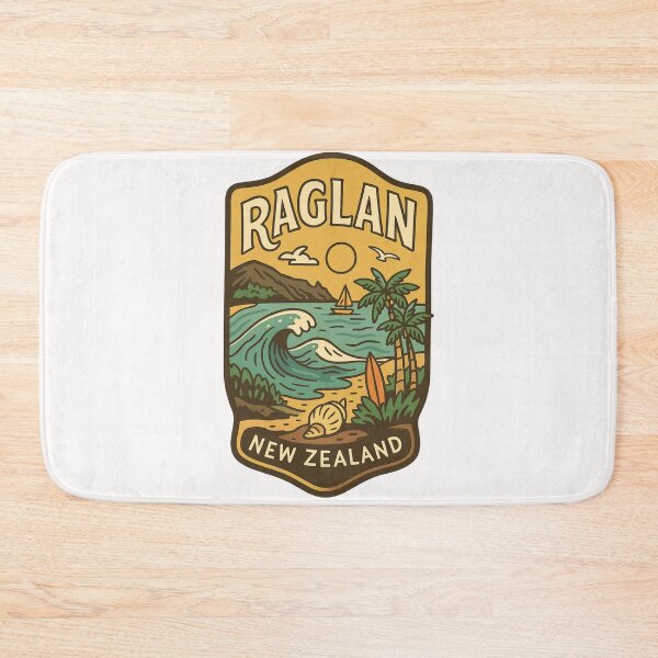 Item preview, Raglan Surf Beach and West Coast Landscape New Zealand designed and sold by Places On Earth.