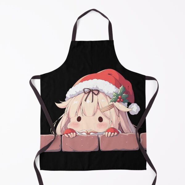 Item preview, Kancolle Yuudachi Kantai Collection Chibi Kawaii Christmas Peeker Anime Girl Holiday Joy designed and sold by HumbertoValveno.