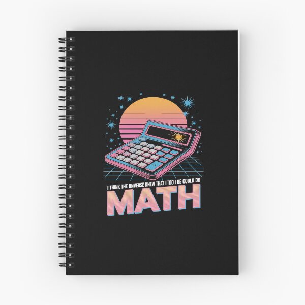 Item preview, Math Calculator Funny 80s Nerd designed and sold by LittleDame.
